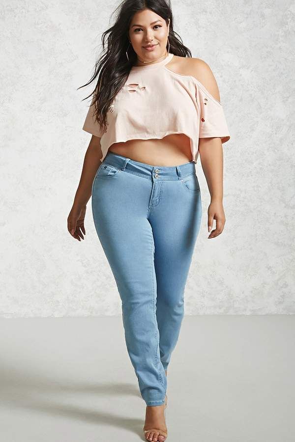 Low rise plus size jeans – Choose from a Variety of Sizes插图2