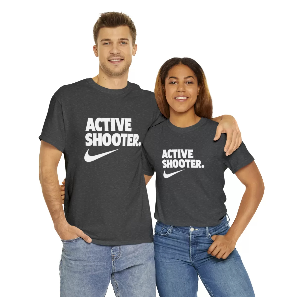 Active shooter t shirt – comfortable to wear during sports插图