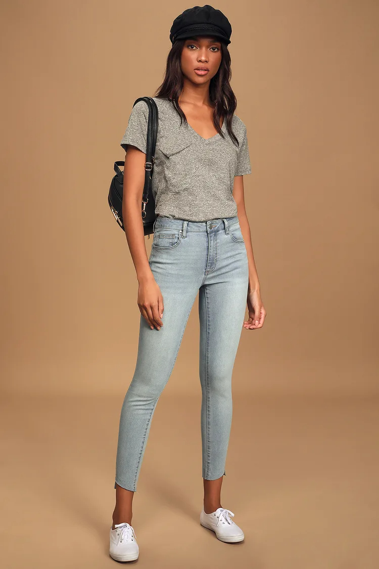 Cropped skinny jeans, when it comes to fashion trends, cropped skinny jeans have become a popular choice
