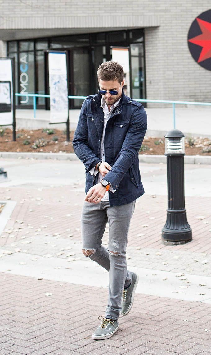 Grey jeans outfit men are a versatile and essential item in any man's wardrobe. They offer a modern twist