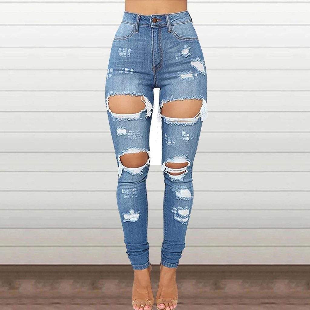 make ripped jeans