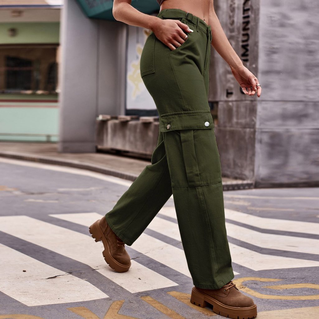 style green cargo pants