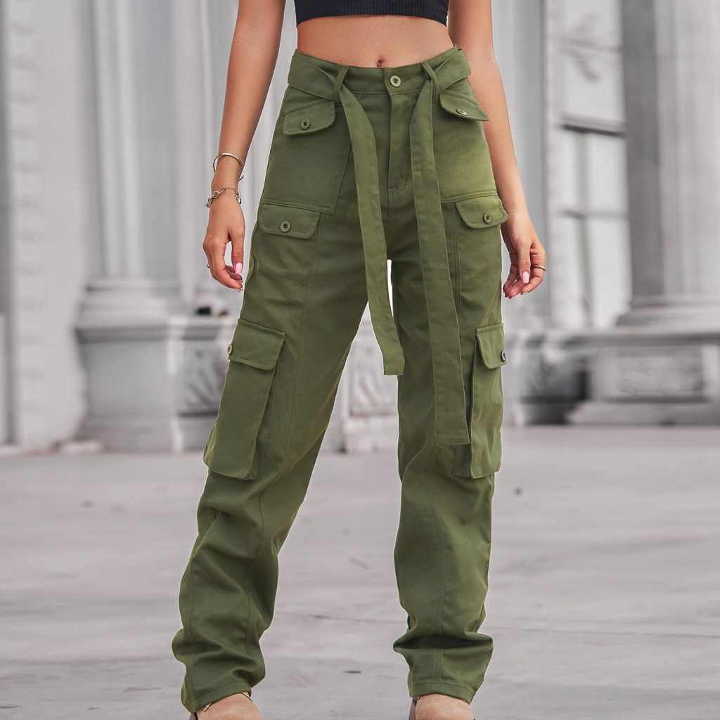 style green cargo pants