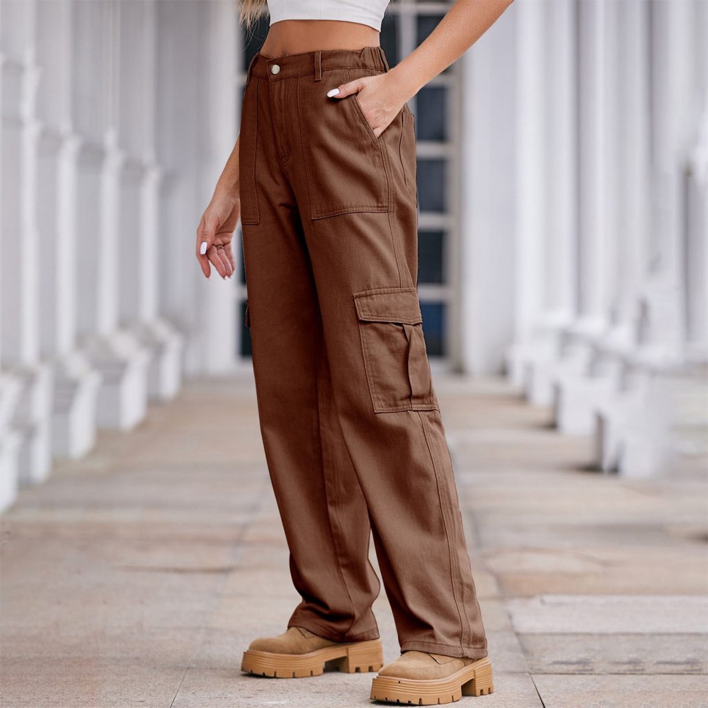 style brown cargo pants