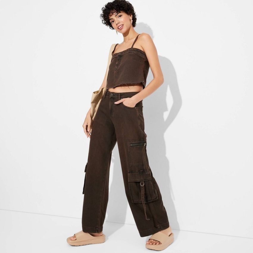 style brown cargo pants