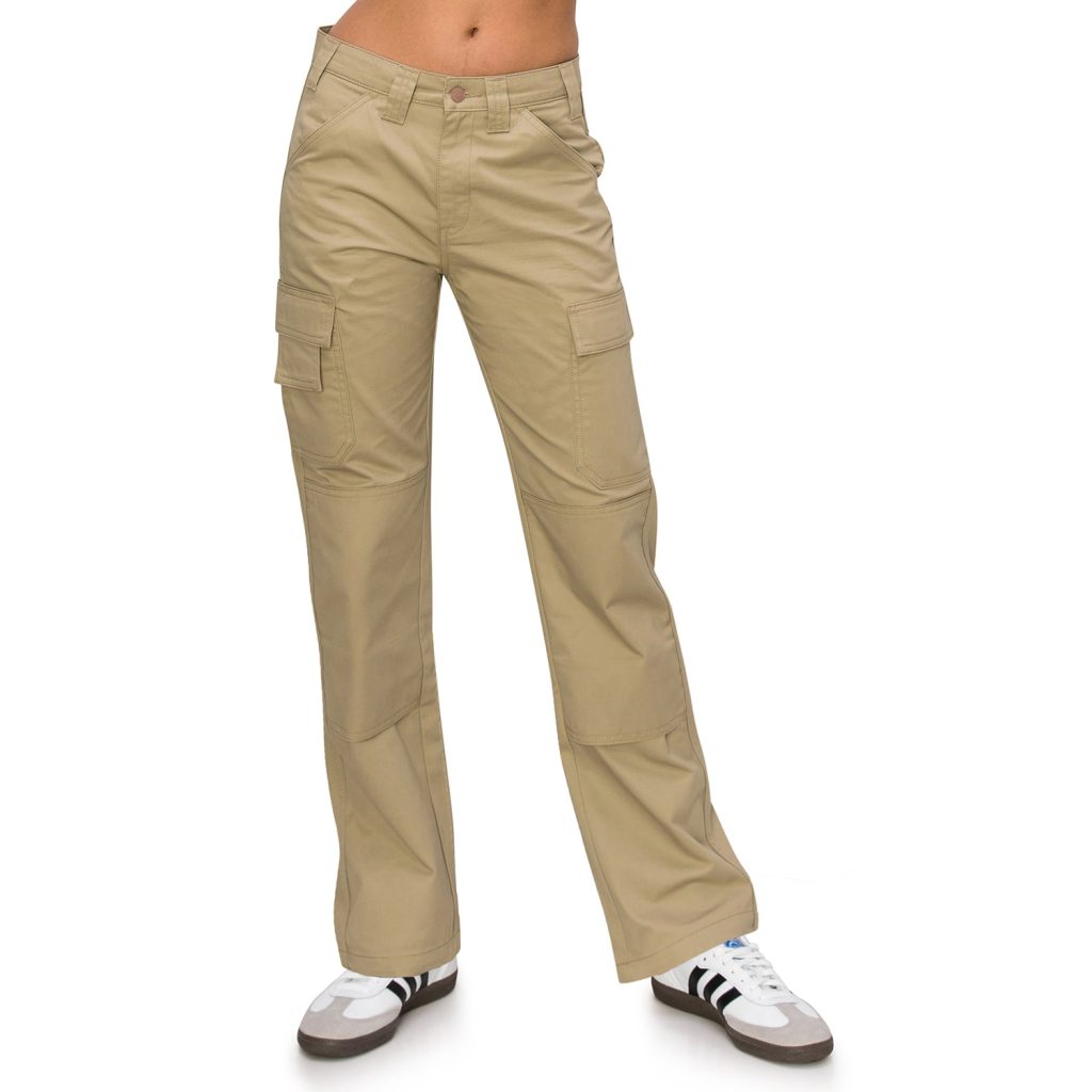 Khaki Cargo Pants Female