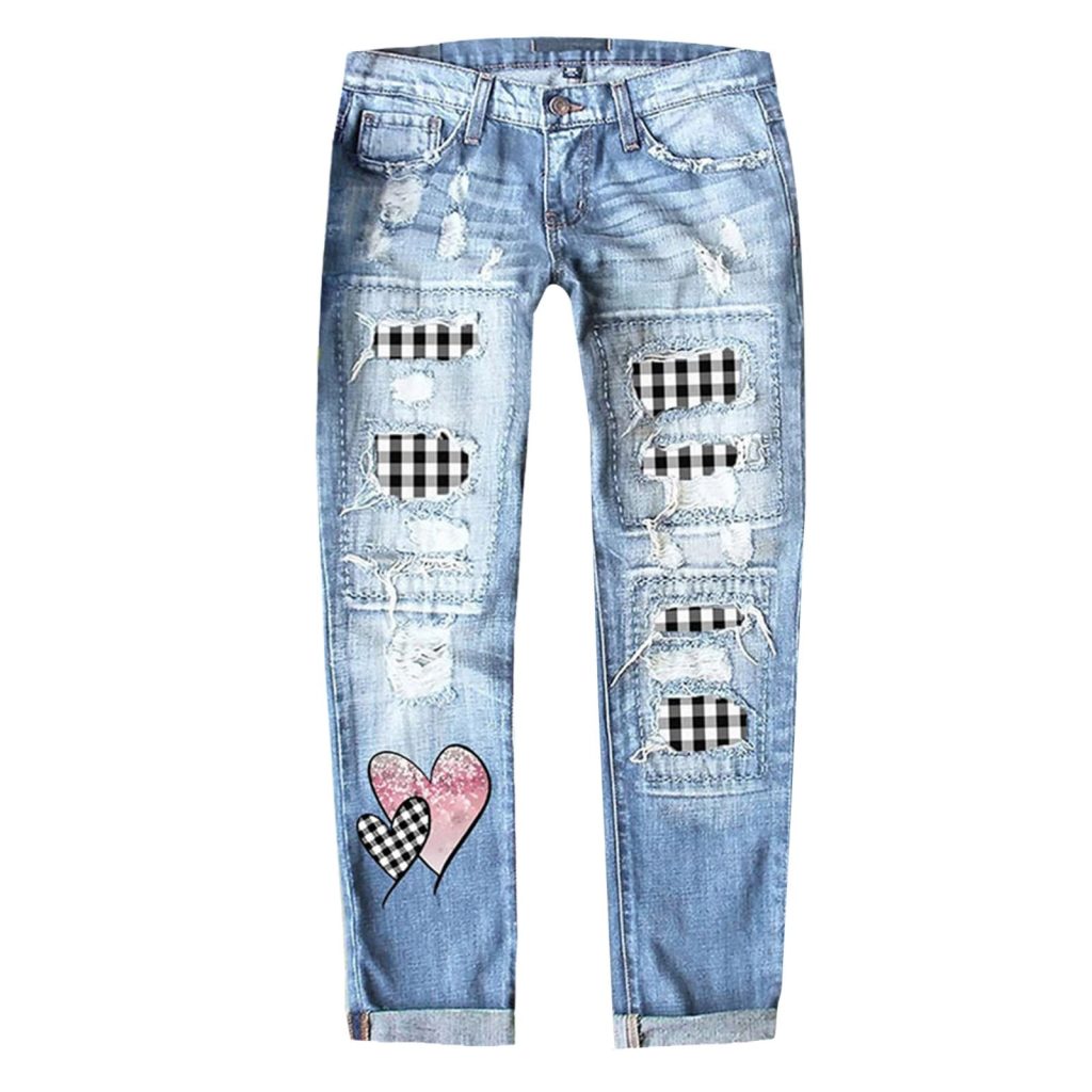 patch jeans crotch