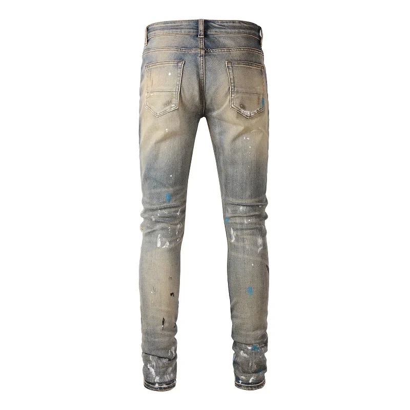 remove paint from jeans