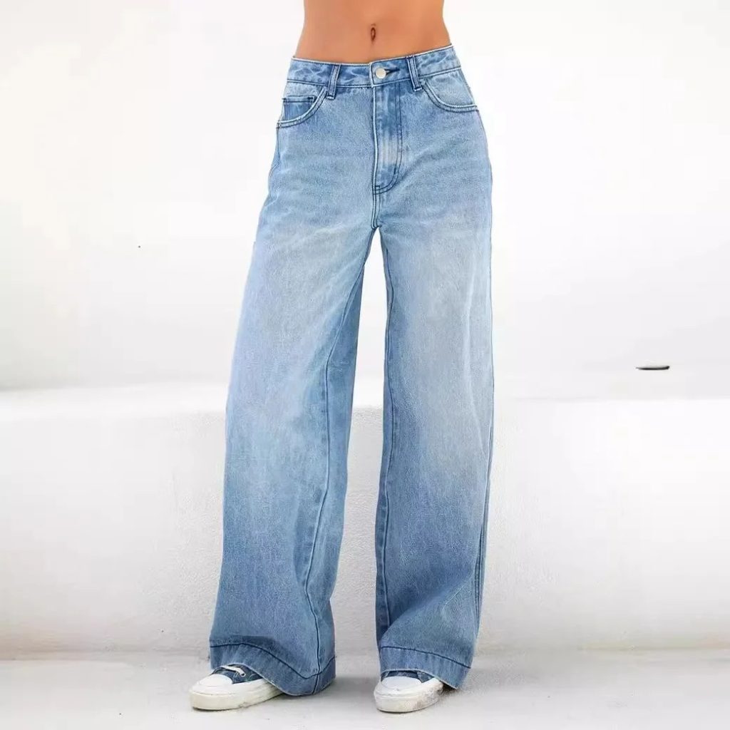 get chemical smell out of jeans