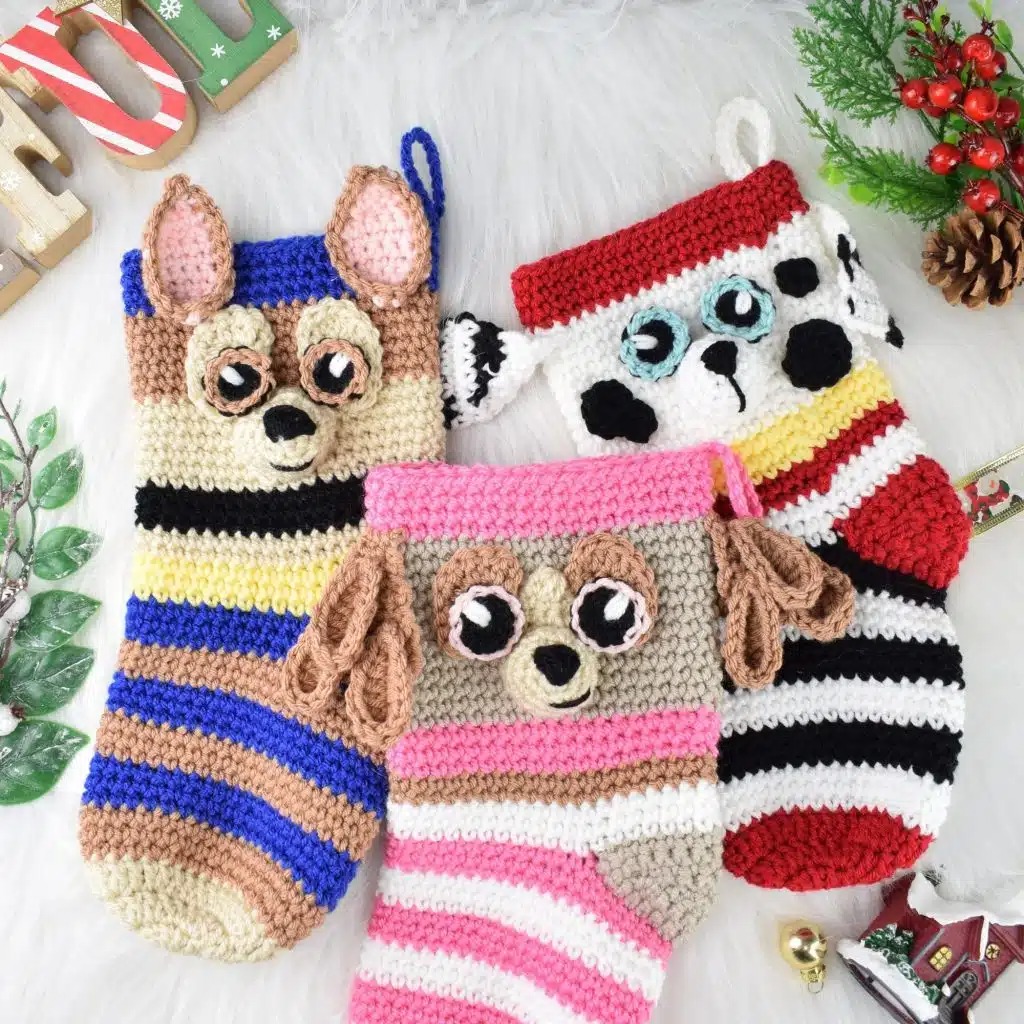 crochet stocking pattern