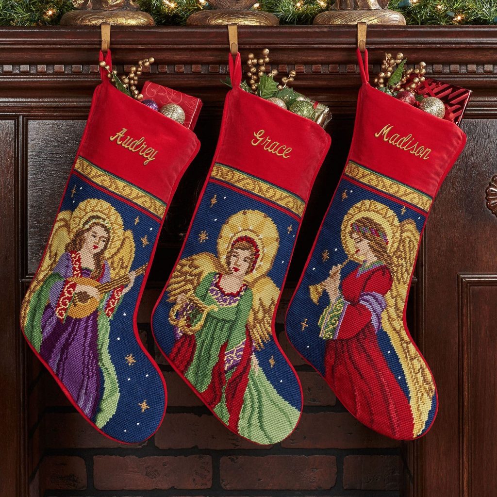 needlepoint stocking