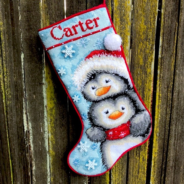 needlepoint stocking